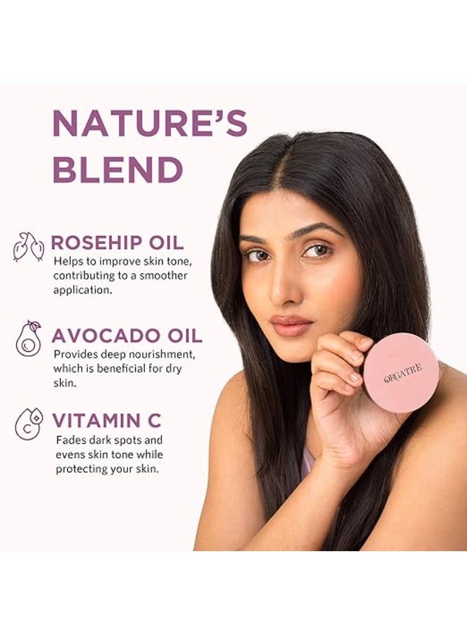 Orgatre MoodBliss Compact Powder for Women - Matte Finish, Oil Control, Long-Lasting, Lightweight & Buildable for Oily & Dry Skin (Natural Beige, 9 gm) - Image 2