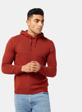 Hooded Knit Pullover