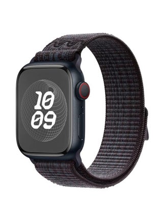 Replacement Strap For Apple Watch SE 2022 40mm Loop Nylon Watch Band Black Blue - pzsku/Z68996301FA6524846DCCZ/45/_/1714875511/37314eb8-cd0b-4912-acb2-1498e606c602