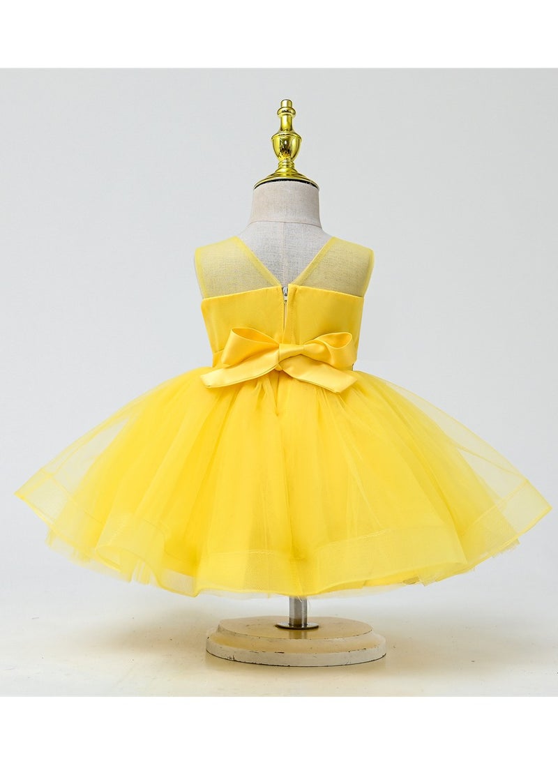 D'Daniela Yellow Margarita Collection with Hair band - Image 3