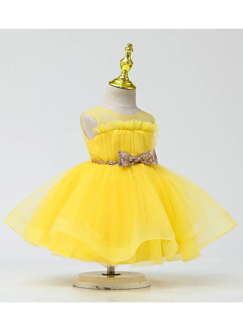 D'Daniela Yellow Margarita Collection with Hair band