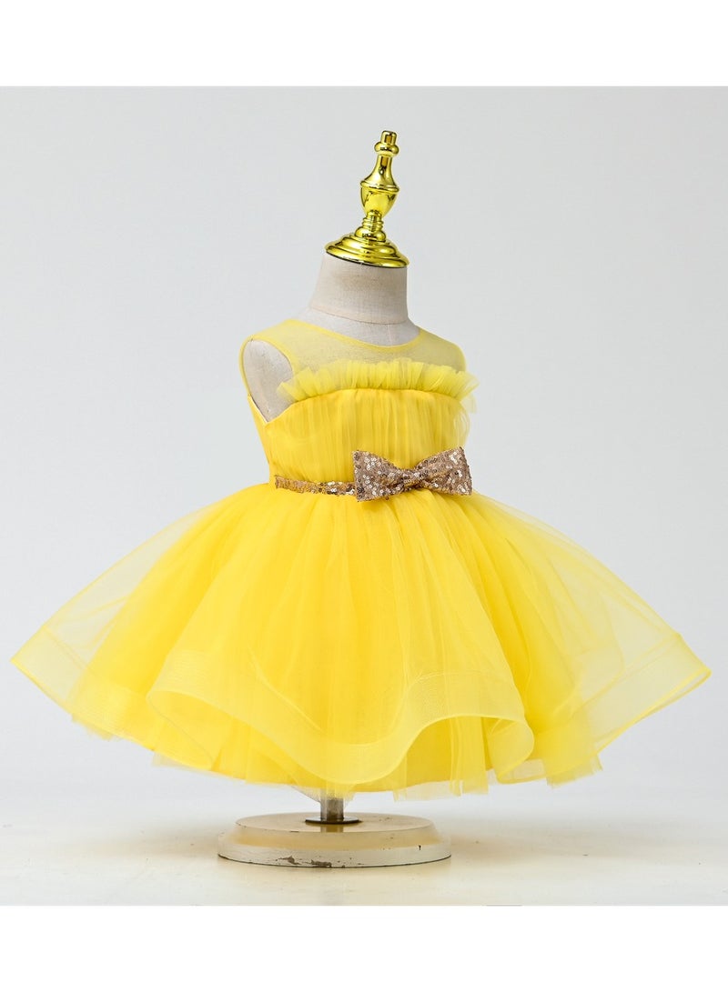 D'Daniela Yellow Margarita Collection with Hair band - Image 2