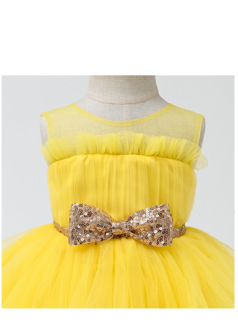 D'Daniela Yellow Margarita Collection with Hair band - Image 4