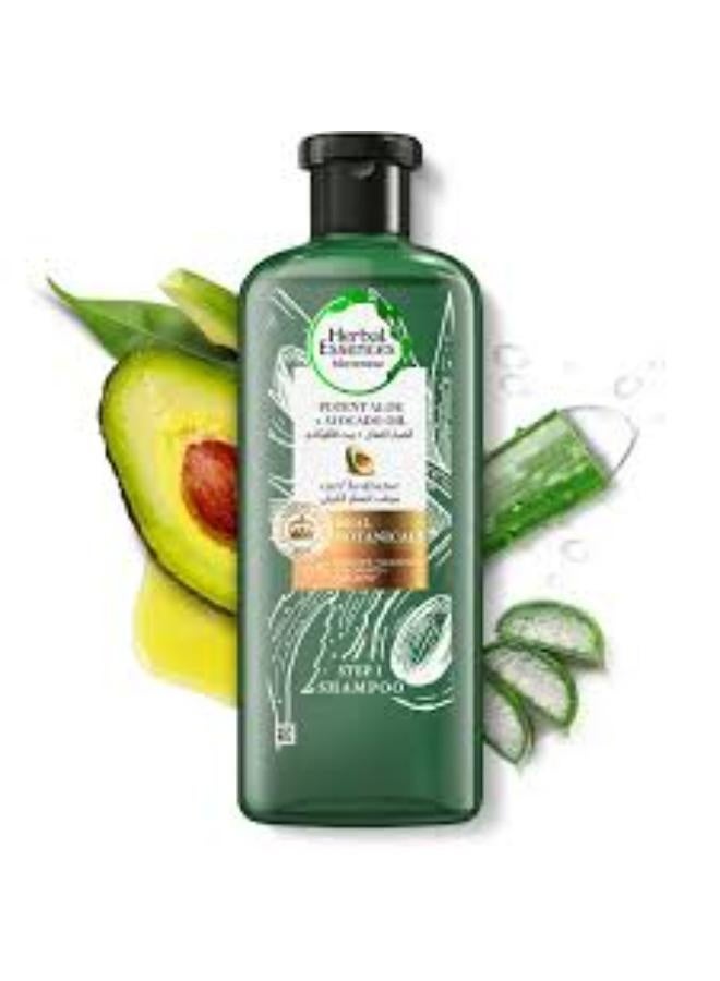 HERBAL ESSENCES POTENT ALOE + AVOCADO SHAMPOO 400M