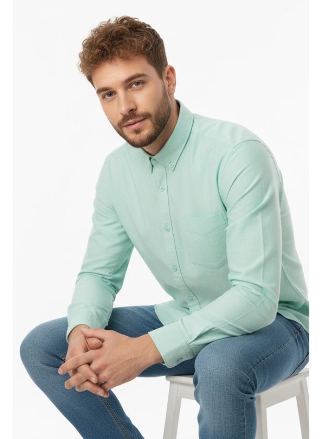 Dayton Oxford Stretch Shirt - Image 3