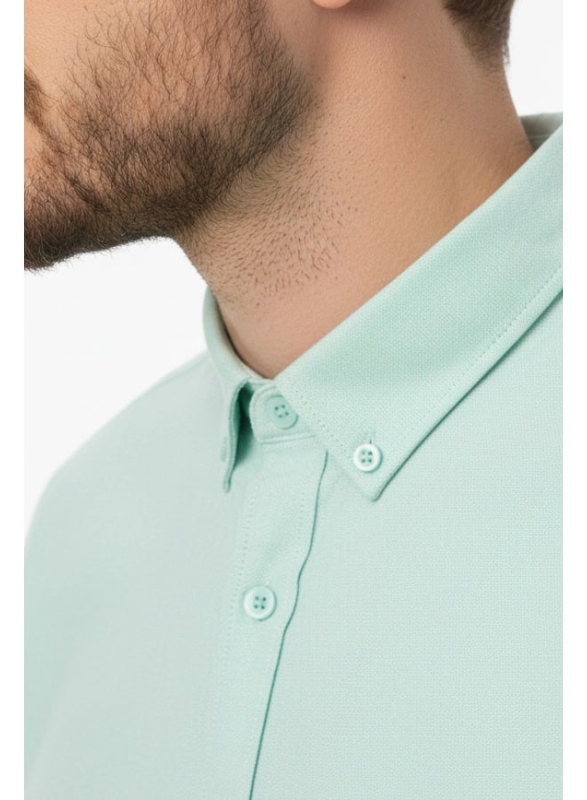 Dayton Oxford Stretch Shirt - Image 4