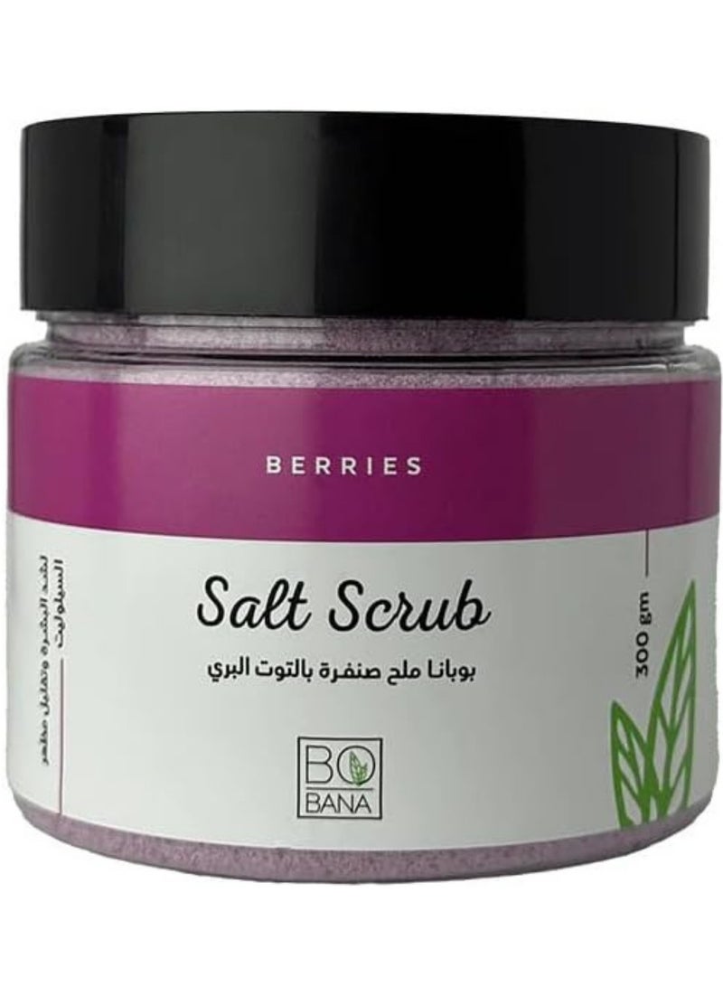 BOBANA Spa Berries Salt Scrub 300gm - Image 1