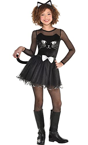 Amscan Girls Kitty Kat Costume Medium 810 1 Pc Black