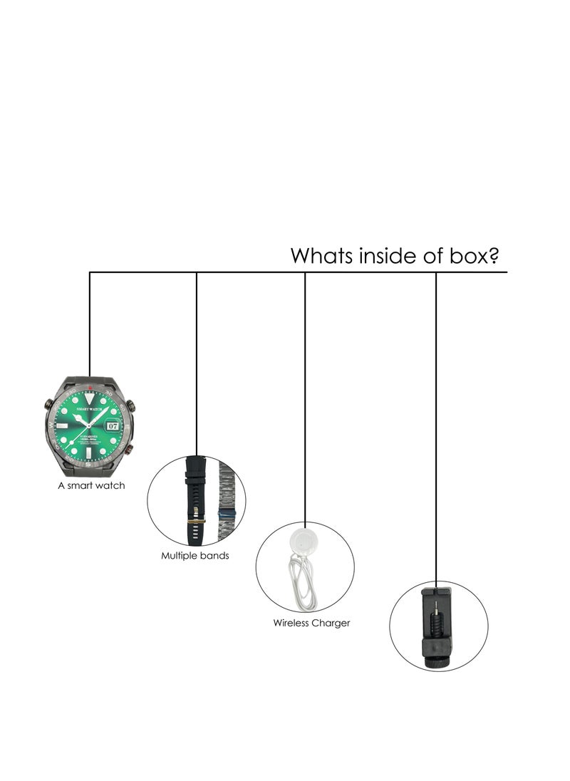Generic - Smart Watch GT6 HERO Multi- Function - Image 1