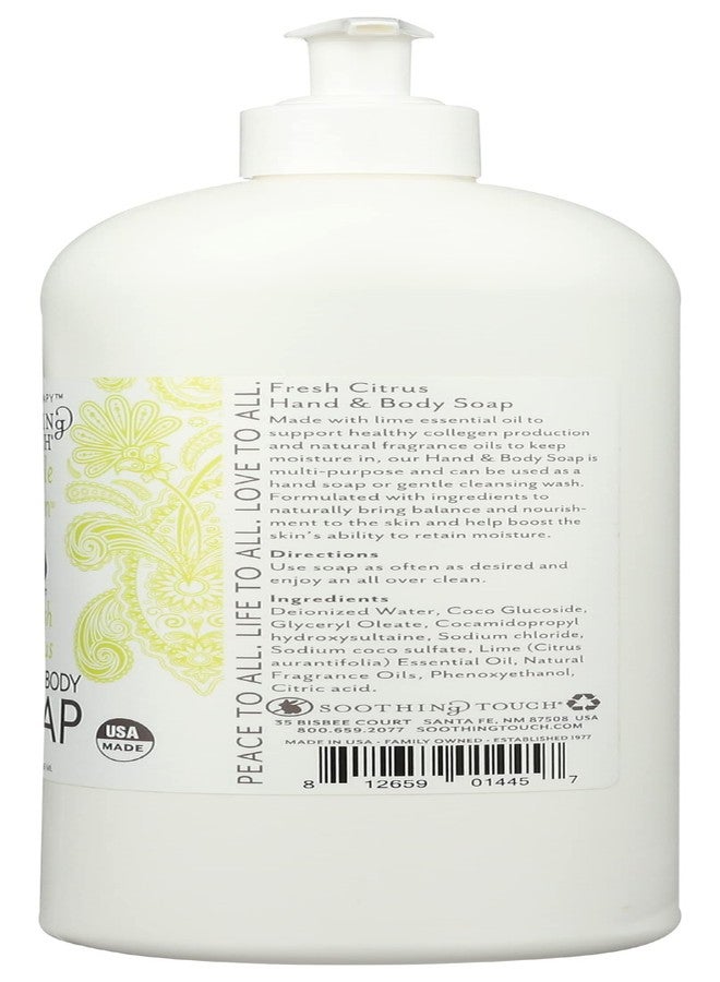 Soothing Touch Fresh Citrus Hand and Body Soap, 32 oz - Image 4