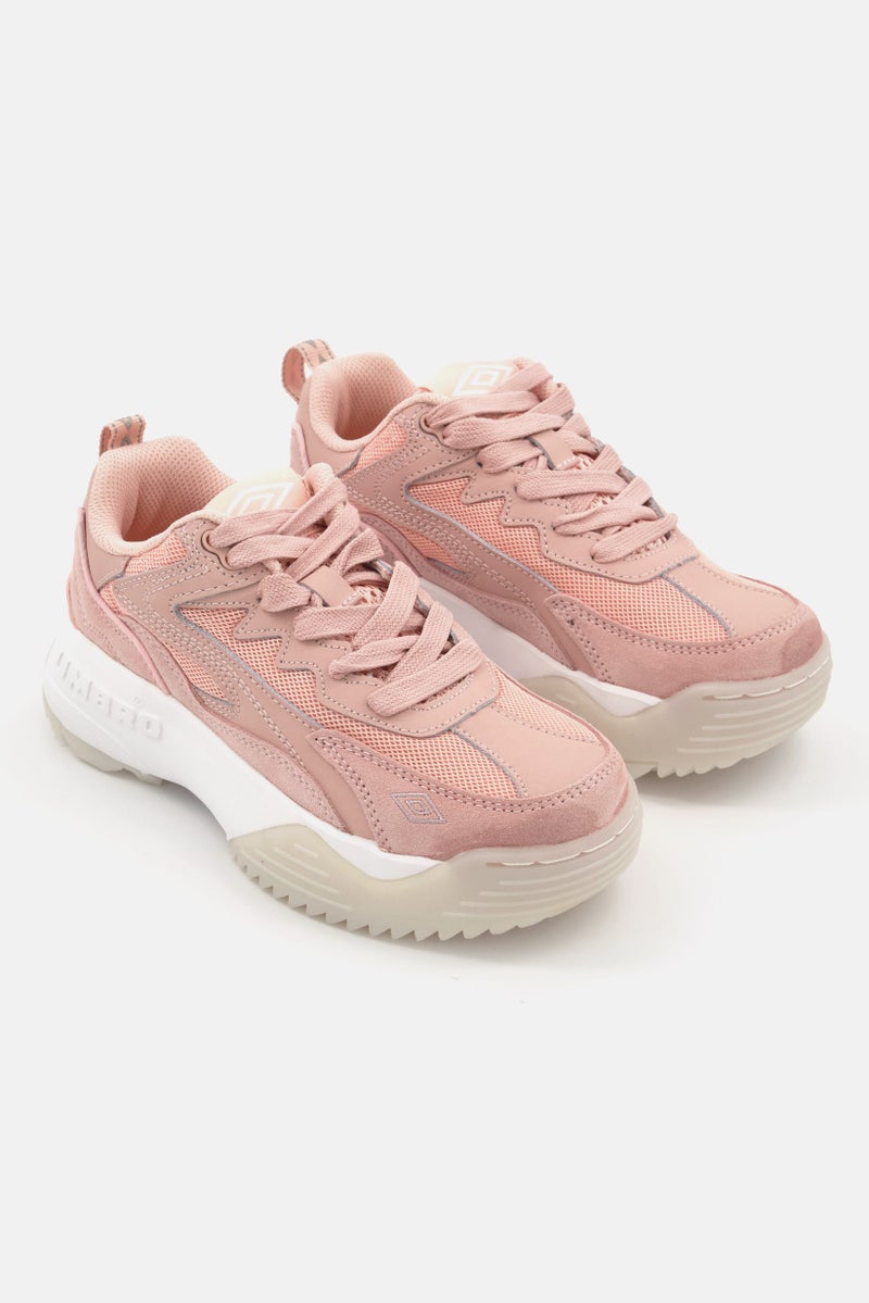 umbro أحذية جري نسائية ماكس لاسي، مجموعة وردية - Image 1