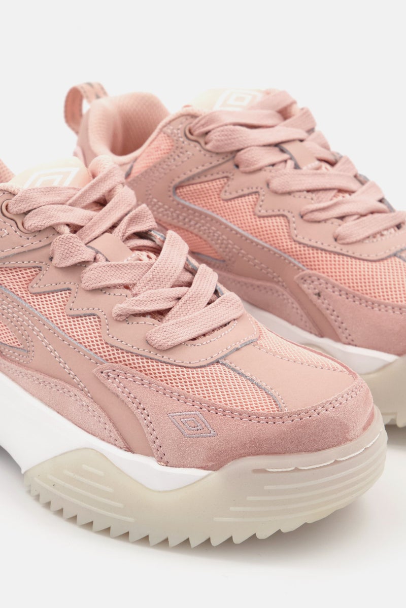 umbro أحذية جري نسائية ماكس لاسي، مجموعة وردية - Image 4