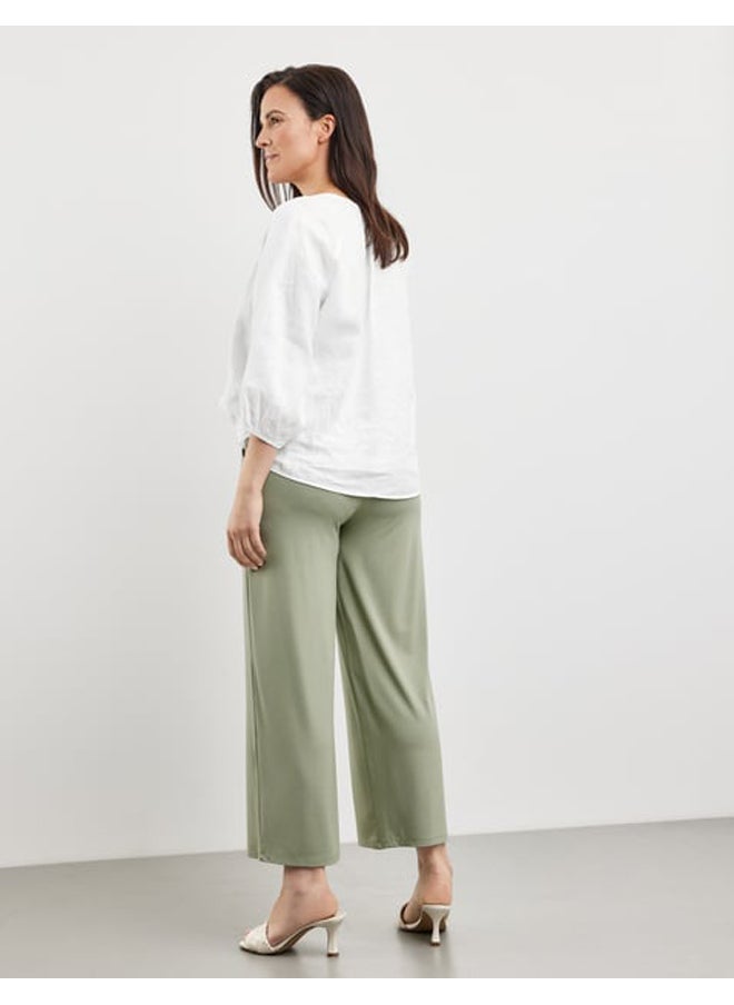 GERRY WEBER Pull-on pants with stretch comfort  - Image 5