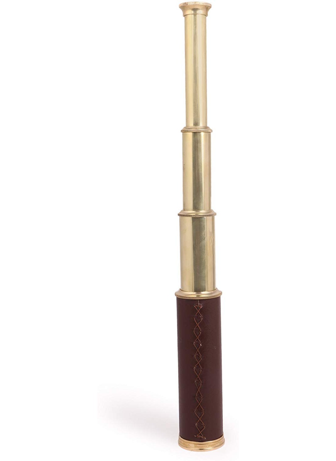 U.K MART UK MART 15 Inch Handmade Solid Brass Telescope With Wooden Box  - Image 3