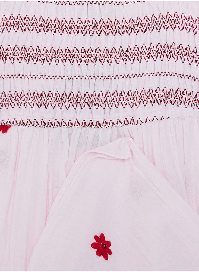 Styli - Embroidered Detail Casual Dress - Image 1