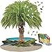 Madd CAPP I Am Palm 1000 Piece Puzzle Palm Tree Shaped Nature Jigsaw 30 x 38 Assembled Size Poster Reference Educational Fun Fact Booklet - Image 2