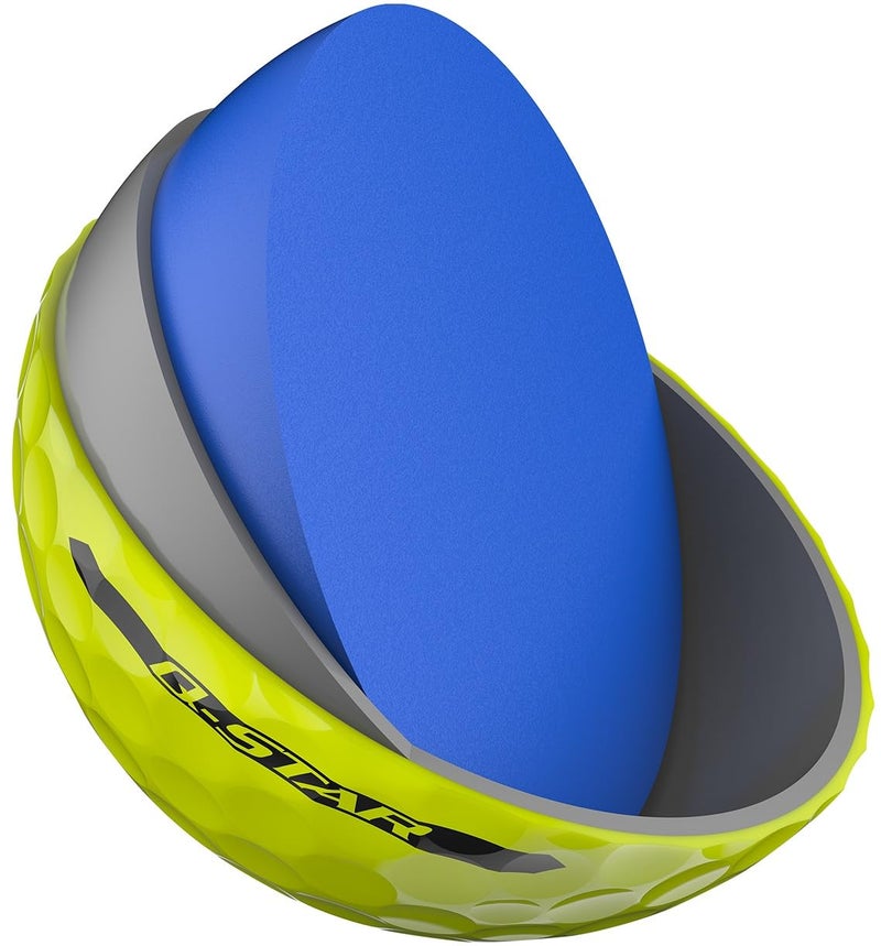 Srixon Q-Star Ultispeed Golf Balls, Tour Yellow - Image 5