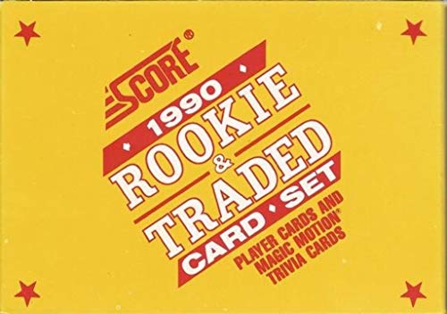 SCORE 1990 Score Rookie & Traded Baseball Card Set - Image 3
