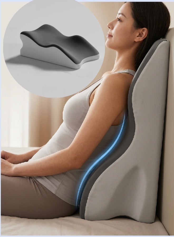 Memory Foam Multi‑Functional Positioning Wedge Pillow, Ergonomic Back & Neck Support Cushion, Posture Correction Pillow to Alleviate Fatigue for Relaxing Rest - Image 1