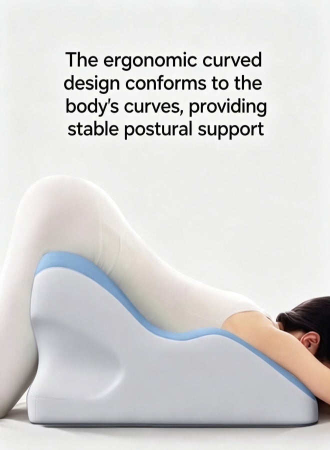 Memory Foam Multi‑Functional Positioning Wedge Pillow, Ergonomic Back & Neck Support Cushion, Posture Correction Pillow to Alleviate Fatigue for Relaxing Rest - Image 5