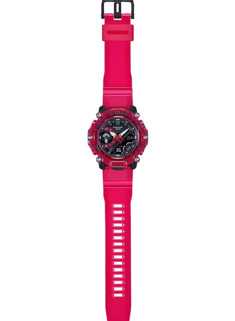 كاسيو ساعة معصم كاسيو جي شوك رجالي تناظرية رقمية GA-2200SKL-4ADR - Image 3