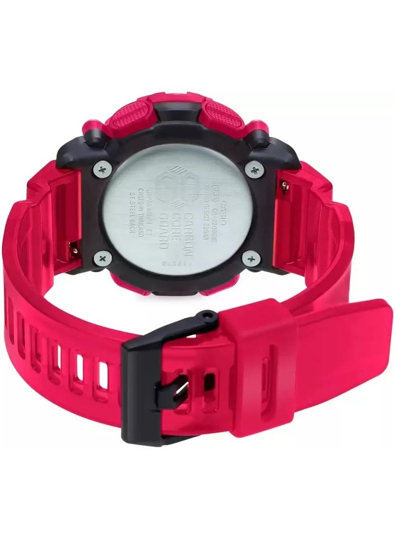 كاسيو ساعة معصم كاسيو جي شوك رجالي تناظرية رقمية GA-2200SKL-4ADR - Image 4