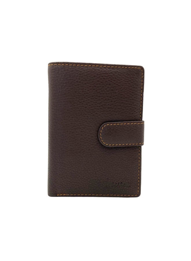 LAVERI LEATHER Laveri Genuine Leather Designer Wallet With RFID Protection Brown - Image 2