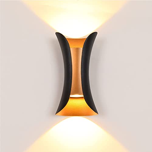 SEER® Wall Light LED 2 Way 10 Watt Modern Style Aluminum Outdoor Indoor Home Wall Sconces Fixture Garden/Wall Lamp/Bedroom/Bedside Decoration Lighting Lamp Pack 1 - Image 2