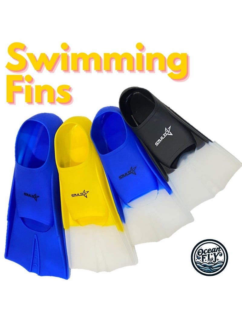oakura Sailto Swim Training Fins – Premium Silicone Fins For Kids, Teens, And Adults – Perfect For Enhanced Swimming Performance!  - Image 3