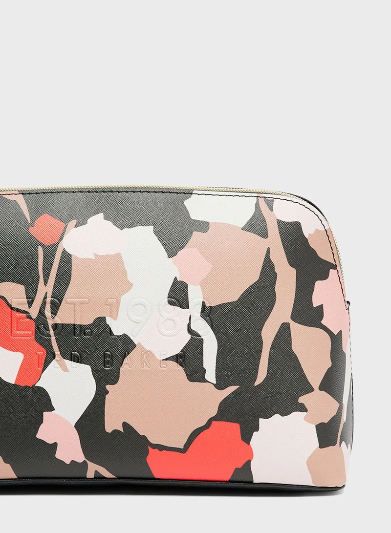 Ted Baker Mellaa Retro Flood Saffiano Deboss Washbag