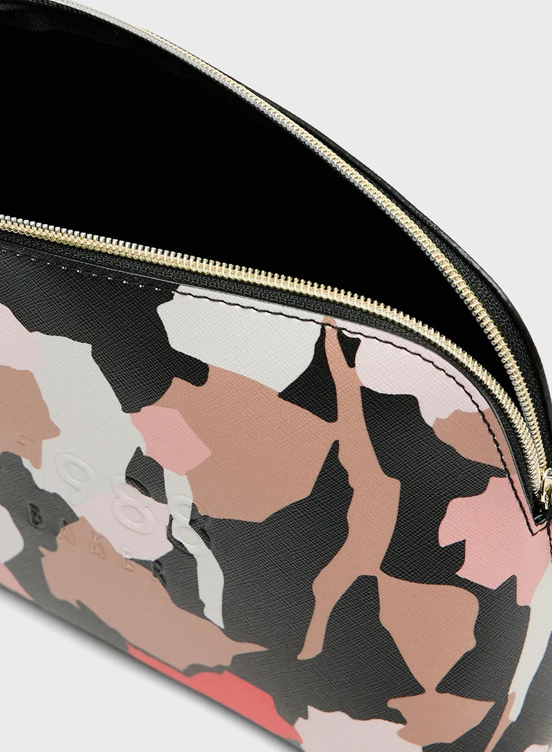 Ted Baker Mellaa Retro Flood Saffiano Deboss Washbag