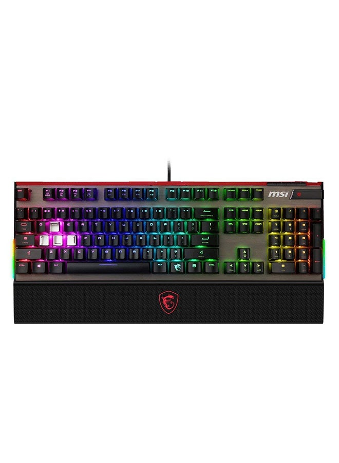 MSI GK80 Gaming Keyboard Black - Image 1