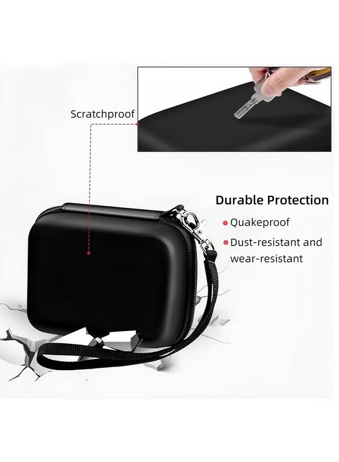 HY Digital Camera Case Compatible with Kodak PixPro/Canon PowerShot/Sony DSC, Hard Shell Camera Protective Carrying Bag for Cable,SD Carda - Image 5