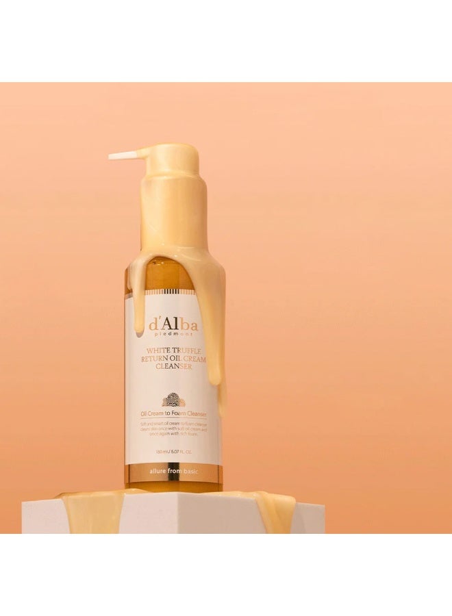 d'Alba White Truffle Oil Wash from Piedmont 150ml – Deep Cleansing & Nourishing 2 in 1 - Image 3
