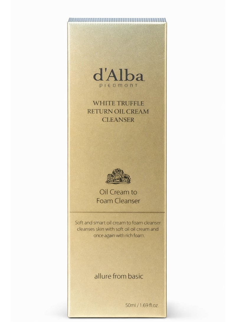 d'Alba White Truffle Oil Wash from Piedmont 150ml – Deep Cleansing & Nourishing 2 in 1 - Image 2