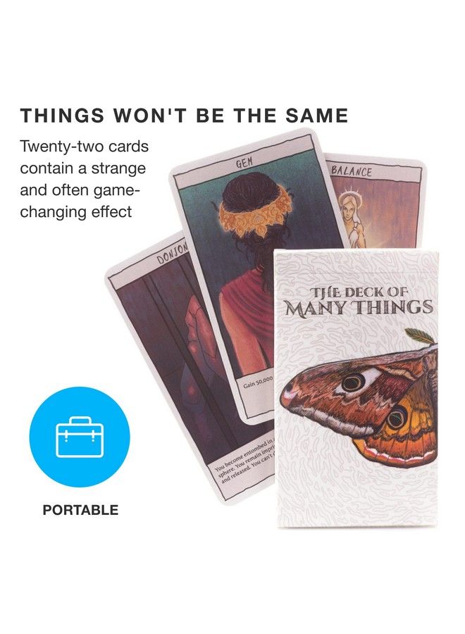 Stratagem 49 Handillustrated Colorful Fantasy Tabletop Role Playing Game; Dnd 5E;The Deck Of Many Things & The Deck Of Many Fates - Image 3