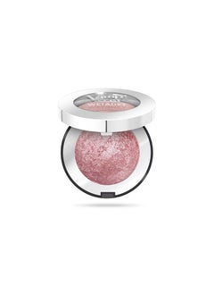 PUPA Milano Vamp! Wet And Dry Baked Eyeshadow Lightweight And Ultra Fine Texture Enhances The Eyelids With A Radiant And Multi Faceted Colour Satin To Pearly Finish 202 Barbie Girl 0.035 Oz  - Image 1