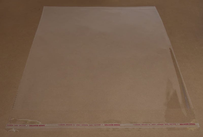 VSC حقيبة بلاستيكية شفافة ذاتية اللصق قابلة لإعادة الإغلاق BOPP 13X16 بوصة 200 قطعة 35 ميكرون وزن 16 كجم أحجام أخرى داخلها - Image 2