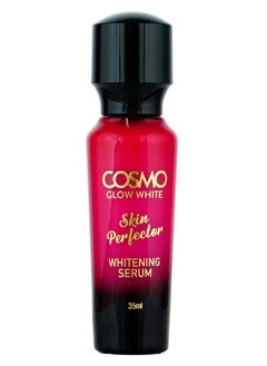 COSMO مصل تبييض البشرة كوزمو جلو وايت سكين بيرفيكتور 35 مل، النياسيناميد وحمض الهيالورونيك، حل فعال لتفتيح البشرة، يرطب البشرة وينشطها، للجنسين  - Image 1