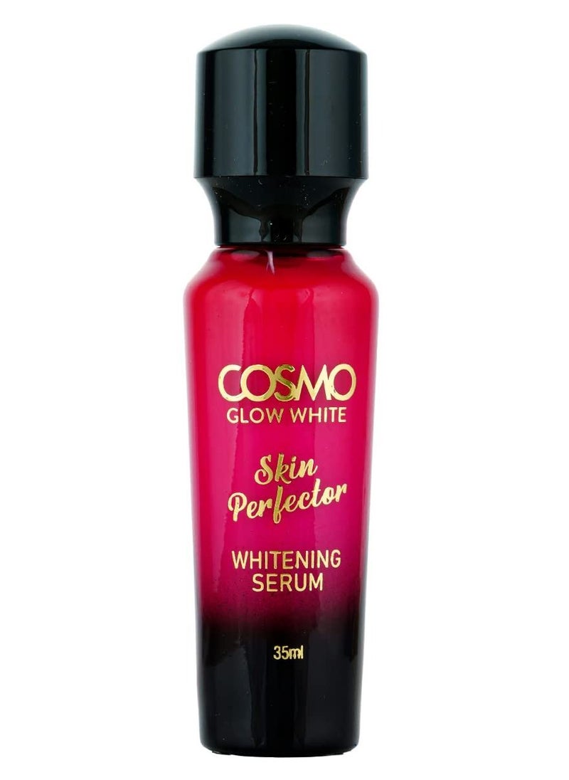 COSMO Cosmo Glow White Skin Perfector Whitening Serum 35ml, Niacinamide & Hyaluronic Acid, Effective Skin Lightening Solution, Hydrates and revitalizes the skin, For Unisex  - Image 1
