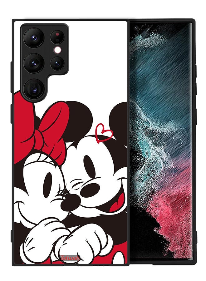 Tolwak Samsung Galaxy S22 Ultra 5G Protective Case Cover Mickey Mouse - Image 2