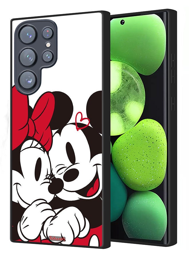Tolwak Samsung Galaxy S22 Ultra 5G Protective Case Cover Mickey Mouse - Image 1