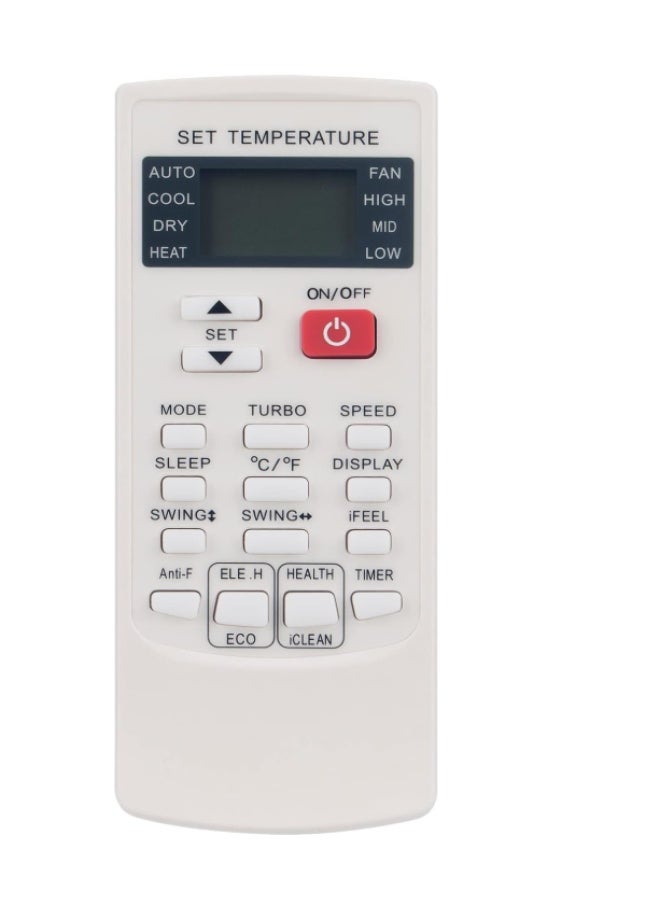 Replacement Remote Control fit for Air Conditioner YKR-H/006E - Image 3