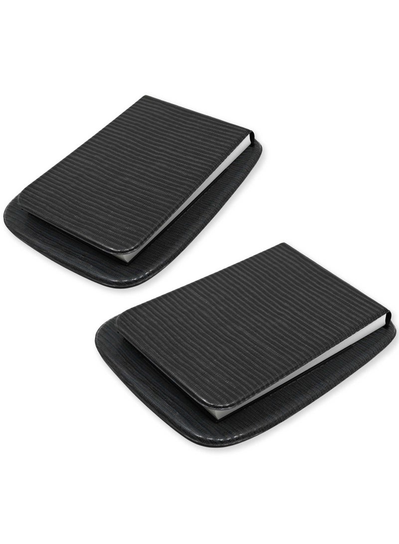 FIS 2 Pieces Table Note Pad, Colour Lizard Black - UANO081BK - Image 1