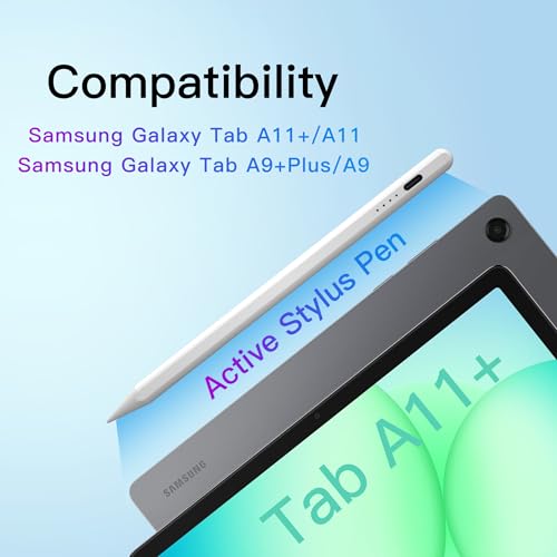 thexxa Tab A11+ Stylus Pen for Samsung Galaxy Tab A11/A9/A9+Plus Android Tablet Fast Charging, Precise S Pencil Touchscreens Stylists (White) - Image 2