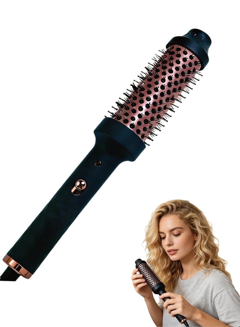 ZONBON Thermal Brush, 32Mm Heated Curling Brush For Perfect Straight Hair And Voluminous Curls - Image 1