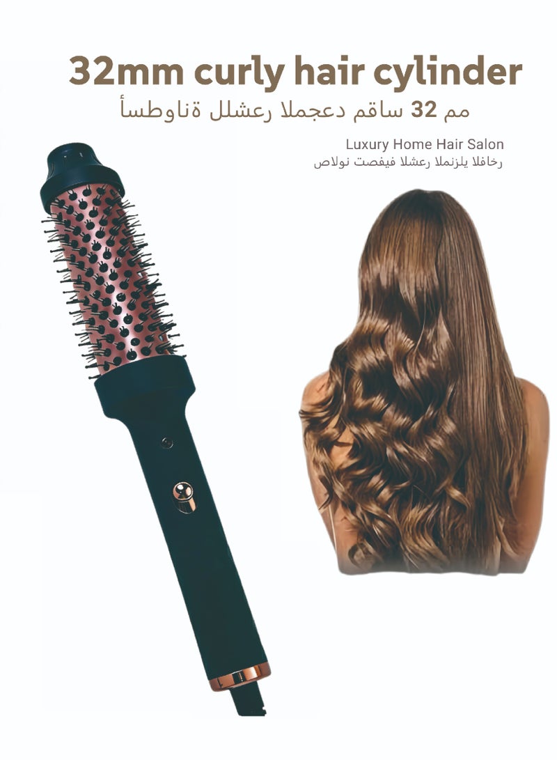 ZONBON Thermal Brush, 32Mm Heated Curling Brush For Perfect Straight Hair And Voluminous Curls - Image 4