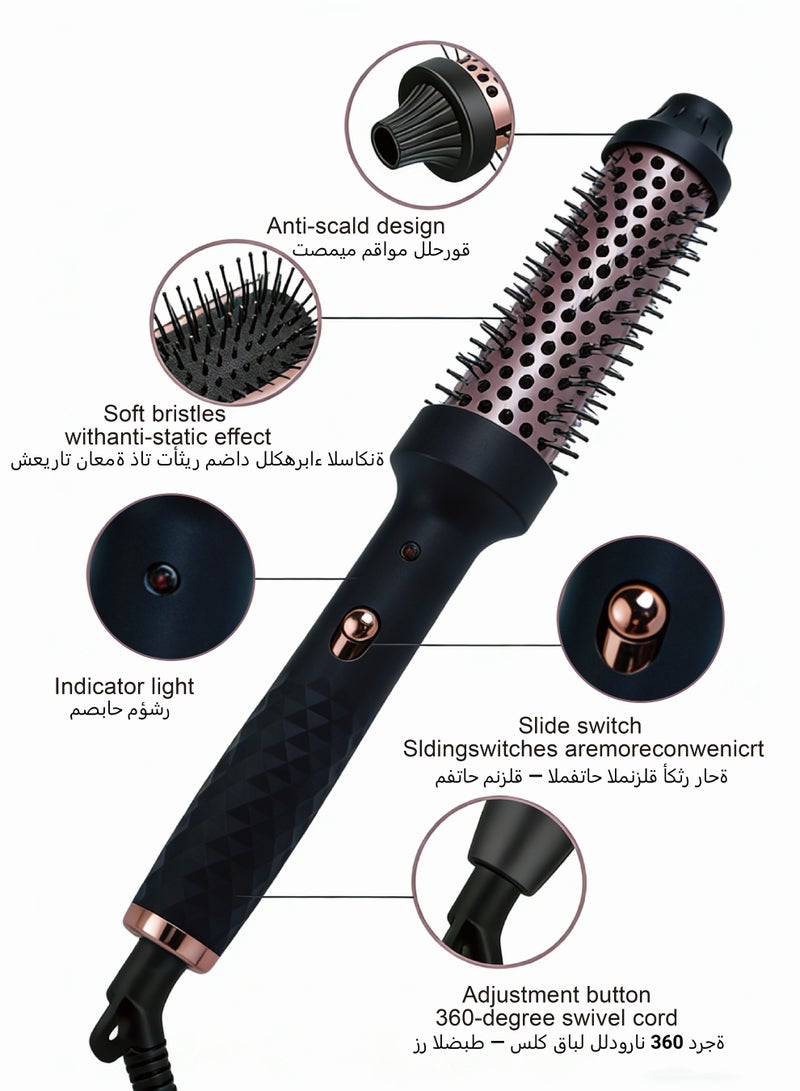 ZONBON Thermal Brush, 32Mm Heated Curling Brush For Perfect Straight Hair And Voluminous Curls - Image 2