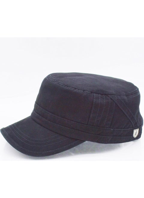Summer Men's Hat Kastro Cap with Metal Buckle Cone