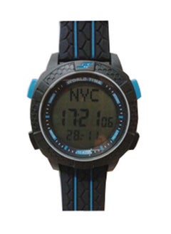 Sonata SF Carbon Series Black Band Unisex Digital Watch 77058PP03  - Image 2